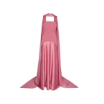 Solace London The Mae Maxi Dress in Dark Rose | Maxi Dresses | Coveti