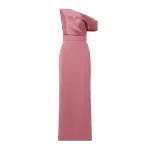 Solace London The Magda Maxi Dress in Dark Rose | Maxi Dresses | Coveti