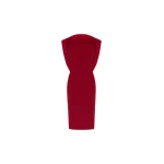 Solace London The Mansfield Midi Dress in Ruby | Midi Dresses | Coveti