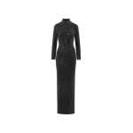 Solace London The Marella Maxi Dress in Black | Maxi Dresses | Coveti