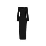 Solace London The Martine Maxi Dress in Black | Maxi Dresses | Coveti