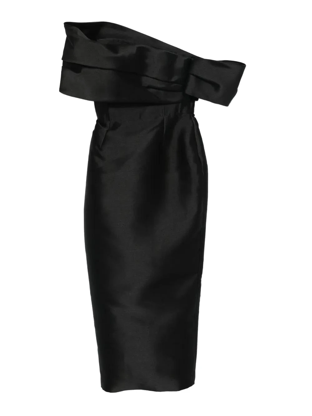 Solace London The Mirla Midaxi Dress in Black Solace London The Mirla Midaxi Dress in Black | Midi Dresses | Coveti