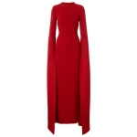 Solace London The Naomi Maxi Dress in Ruby | Maxi Dresses | Coveti