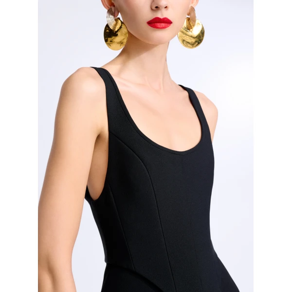 Solace London The Noor Maxi Dress in Black