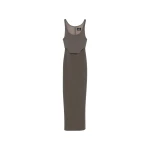 Solace London The Noor Maxi Dress in Flint | Maxi Dresses | Coveti