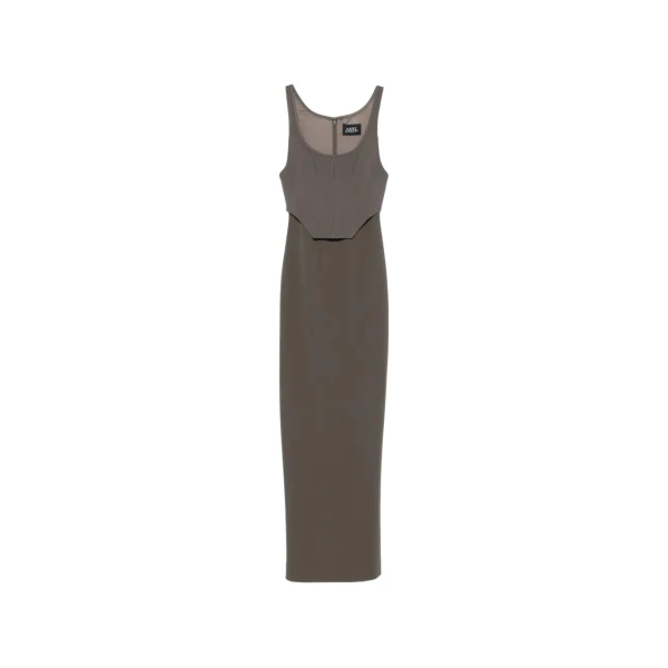 Solace London The Noor Maxi Dress in Flint | Maxi Dresses | Coveti