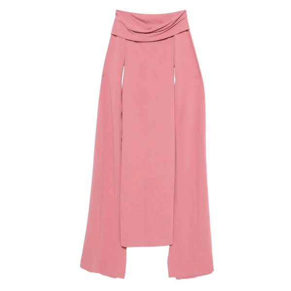Solace London The Nuri Maxi Dress in Peony Pink | Maxi Dresses | Coveti