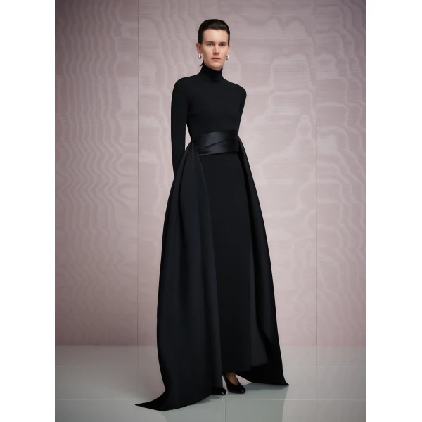 Solace London The Olivia Maxi Dress in Black