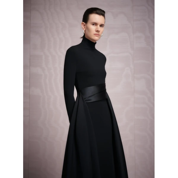 Solace London The Olivia Maxi Dress in Black