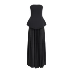 Solace London The Oriana Maxi Dress in Black | Maxi Dresses | Coveti