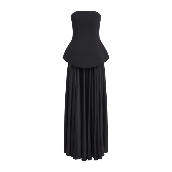 Solace London The Oriana Maxi Dress in Black | Maxi Dresses | Coveti