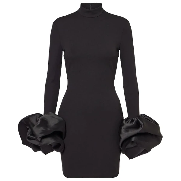 The Payton Mini Dress in Black
