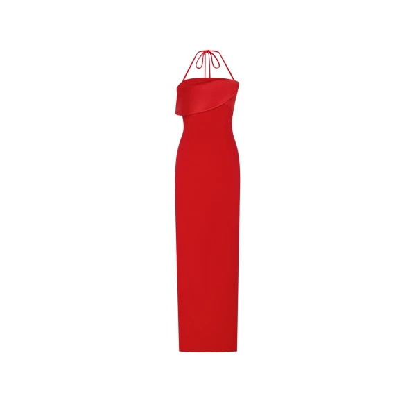 The Reynolds Maxi Dress in Red