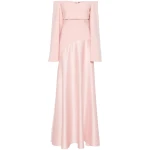 Solace London The Rina Maxi Dress in Camellia Pink | Maxi Dresses | Coveti