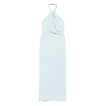 Solace London The Riva Maxi Dress in Arctic Blue | Maxi Dresses | Coveti