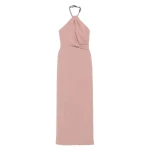 Solace London The Riva Maxi Dress in Cocoa | Maxi Dresses | Coveti