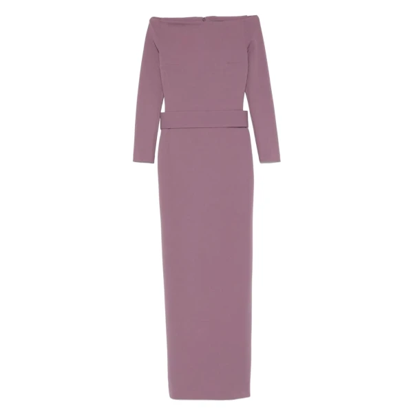 The Sabina Maxi Dress in Acai