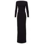 Solace London The Sabina Maxi Dress in Black | Maxi Dresses | Coveti