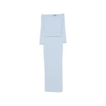 Solace London The Sabina Maxi Dress in Light Blue | Maxi Dresses | Coveti
