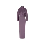 Solace London The Sedgewick Maxi Dress in Acai | Maxi Dresses | Coveti