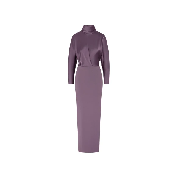 Solace London The Sedgewick Maxi Dress in Acai | Maxi Dresses | Coveti