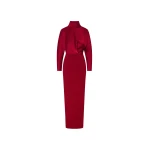 Solace London The Sedgewick Maxi Dress in Ruby | Maxi Dresses | Coveti