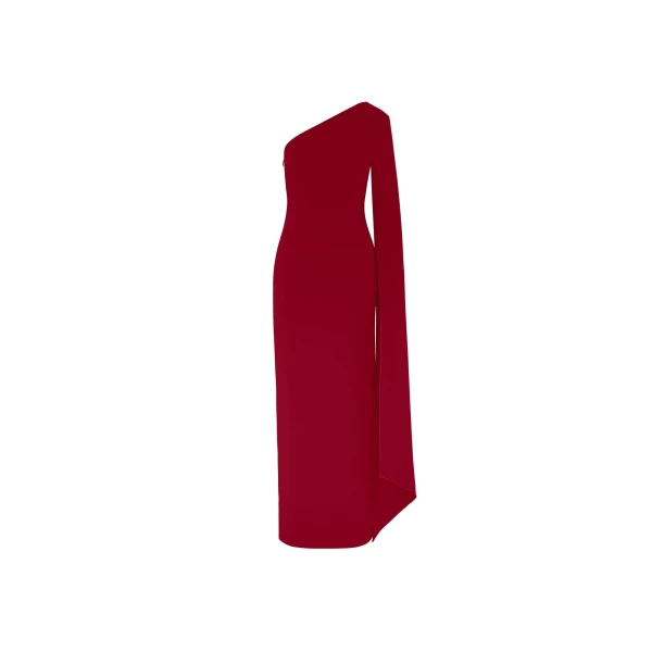 The Seldon Maxi Dress in Ruby