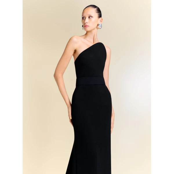 Solace London The Seraphina Maxi Dress in Black