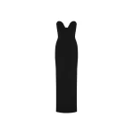 Solace London The Sommer Maxi Dress in Black | Maxi Dresses | Coveti
