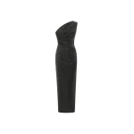 Solace London The Swanson Maxi Dress in Black | Maxi Dresses | Coveti