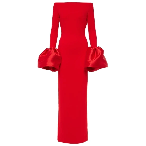 The Talia Maxi Dress in Red