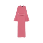 Solace London The Theia Maxi Dress in Dark Rose | Maxi Dresses | Coveti