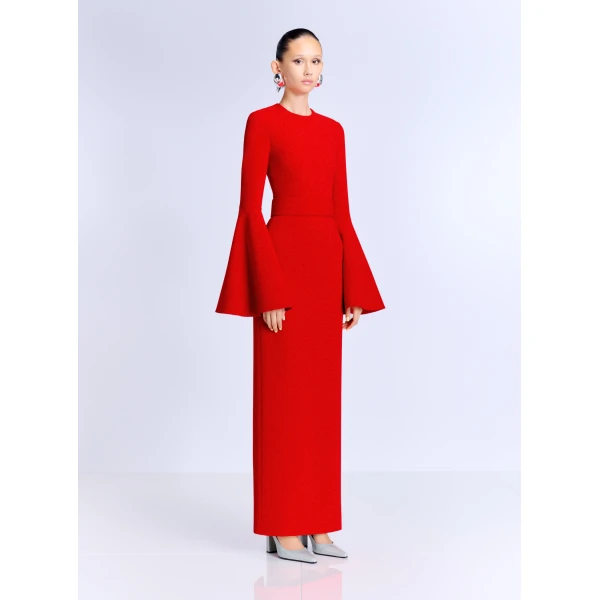 Solace London The Theia Maxi Dress in Red