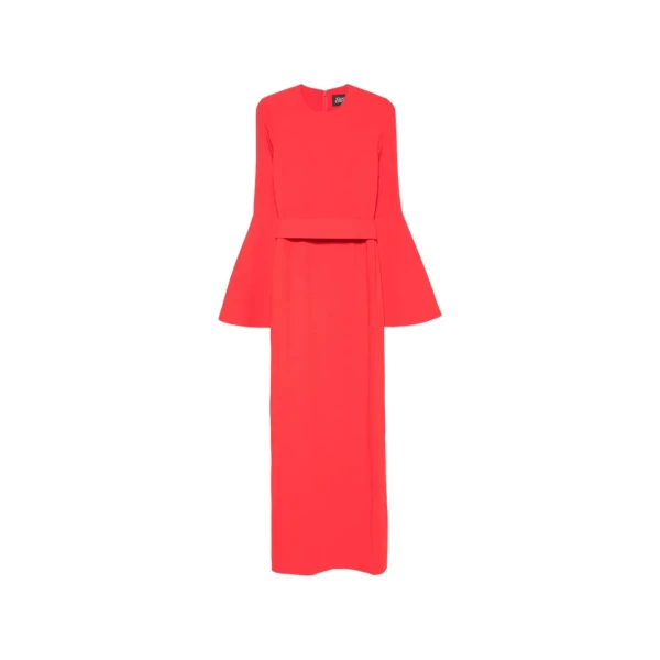 Solace London The Theia Maxi Dress in Red | Maxi Dresses | Coveti