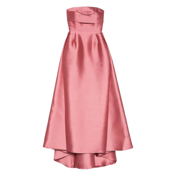 The Tiffany Maxi Dress in Peony Pink