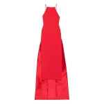 Solace London The Ulla Maxi Dress in Red | Maxi Dresses | Coveti