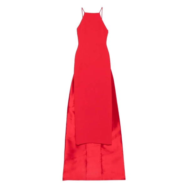 Solace London The Ulla Maxi Dress in Red | Maxi Dresses | Coveti