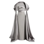 Solace London The Vera Maxi Dress in Pewter | Maxi Dresses | Coveti