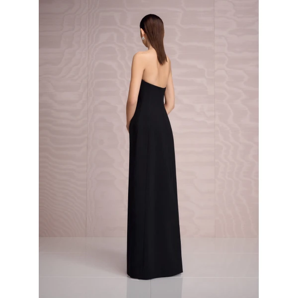 Solace London The Vi Maxi Dress in Black