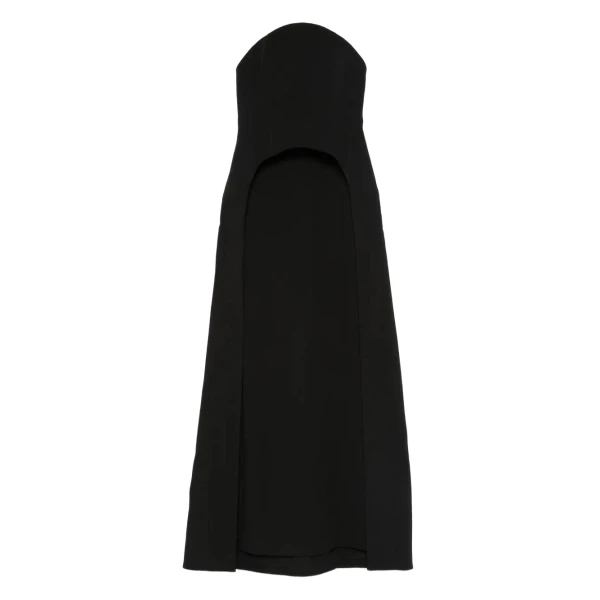 Solace London The Vi Maxi Dress in Black | Maxi Dresses | Coveti