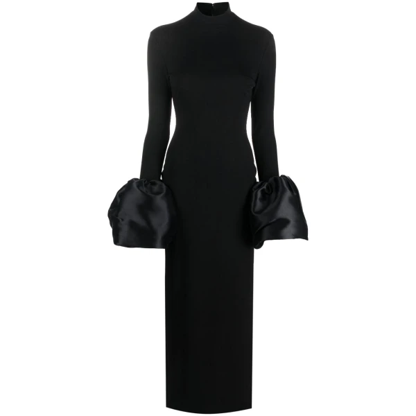 The Viviana Maxi Dress in Black