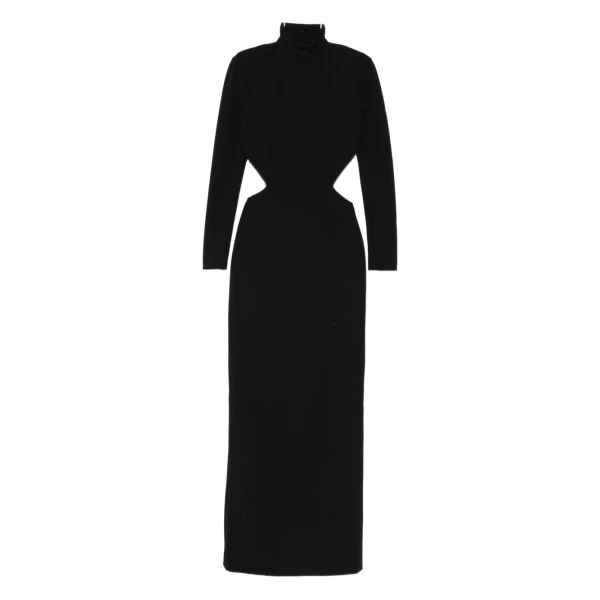 Solace London The Wilma Maxi Dress in Black | Maxi Dresses | Coveti
