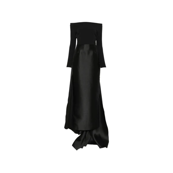 Solace London The Winslow Maxi Dress in Black | Maxi Dresses | Coveti