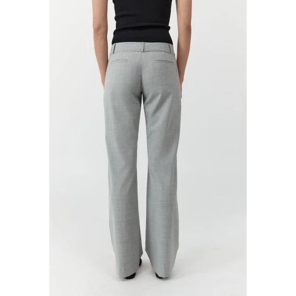 St. Agni 90s Belt Minimal Pants in Concrete, view 5