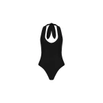 St. Agni 90s Halter One Piece in Black