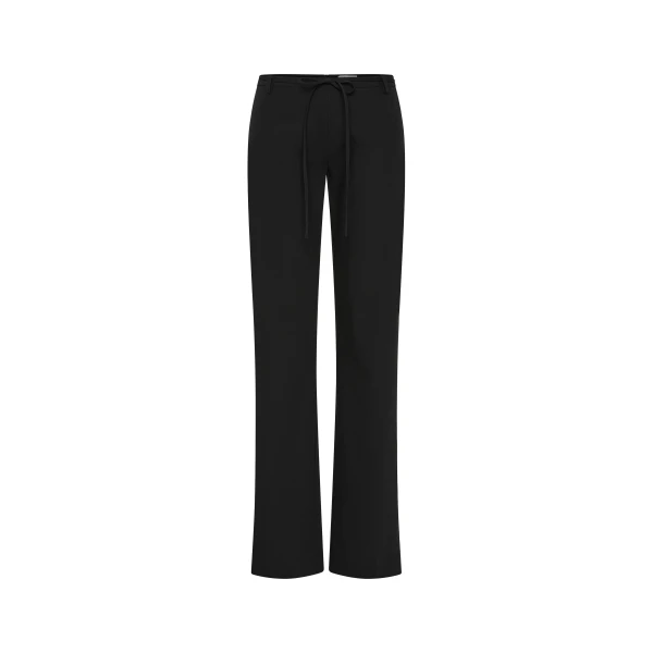 90s Rouleau Minimal Pants in Black