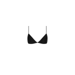 St. Agni Almond Bikini Top in Black