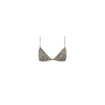 St. Agni Almond Bikini Top in Python