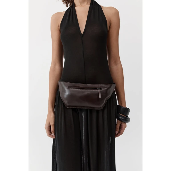 St. Agni Arc Belt Bag in Coffee, view 3
