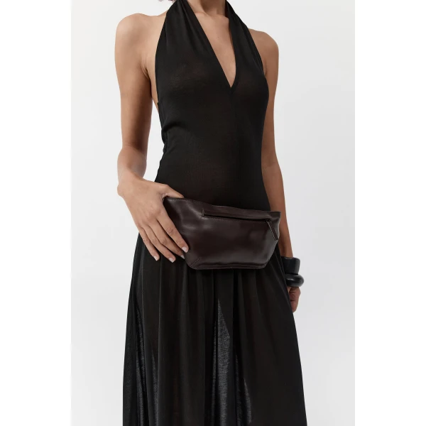 St. Agni Arc Belt Bag in Coffee, view 6